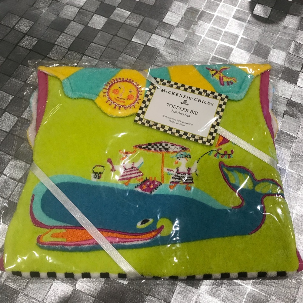 Mackenzie Childs child bib